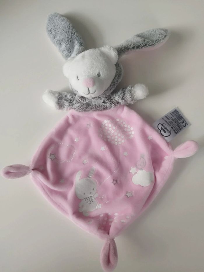 Doudou lapin ours mots d'enfants - photo numéro 2