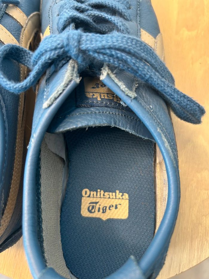 Onitsuka Tiger Mexico 66 – Bleu & Beige Vintage – Taille 36 - photo numéro 9