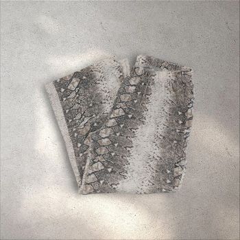 Pantalon court pantacourt jambes larges taille élastique motifs serpent