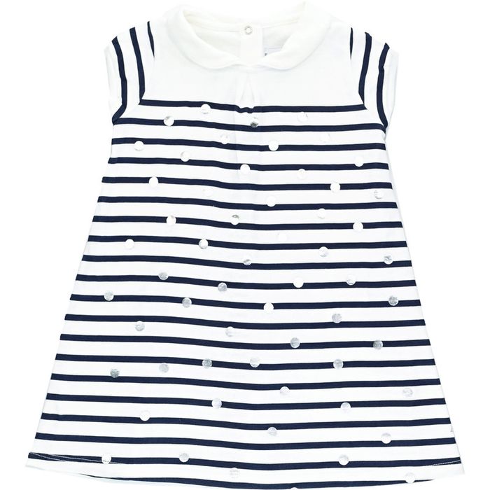Robe à manches courtes 18 mois en coton Petit Bateau