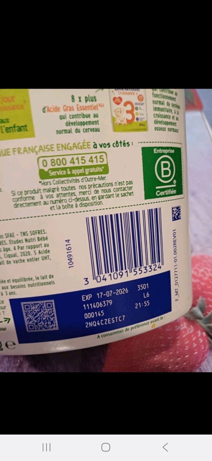 Lait troisième âge - photo numéro 4