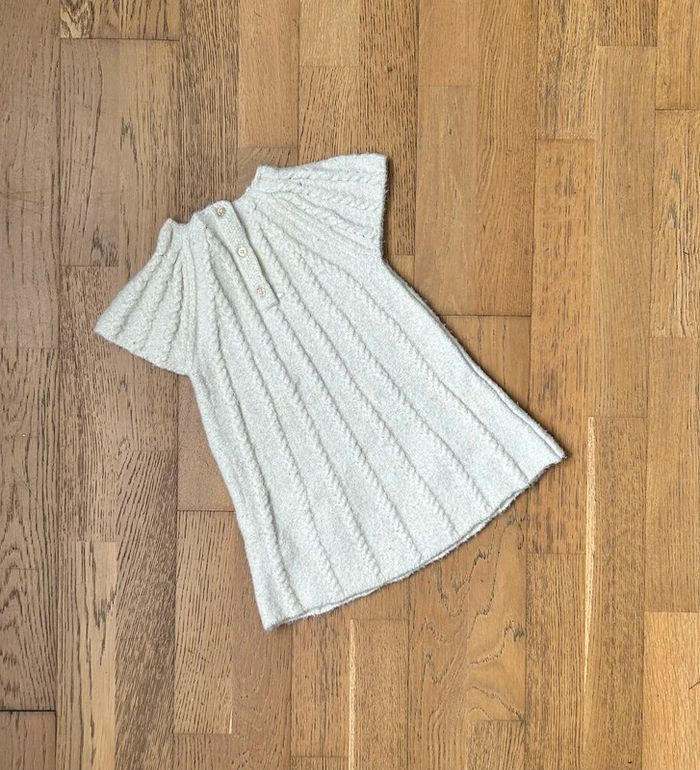 Robe en laine pailletée or Orchestra taille 12 mois - photo numéro 3