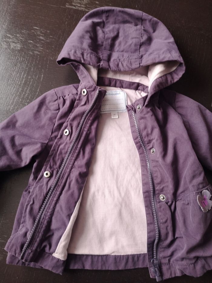 Veste à capuche violette - photo numéro 3