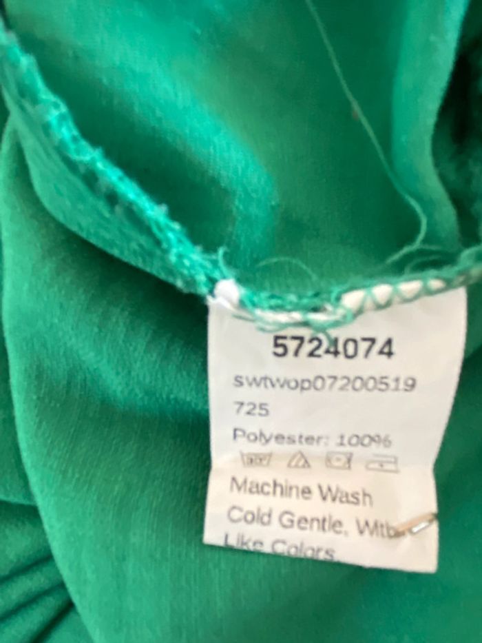 🌼Pantalon large vert émeraude🌼 - photo numéro 4