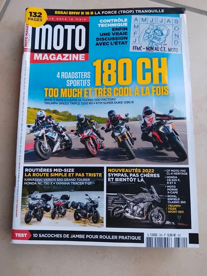 Lot moto magazine année 2021 - photo numéro 3