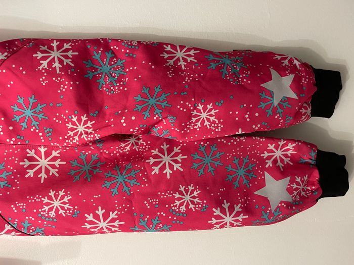 Combinaison étanche IELM 110cm (4-5 ans) rose flocons - photo numéro 5