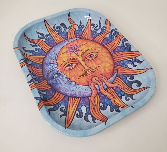 Plateau de roulage Soleil et lune - photo numéro 2