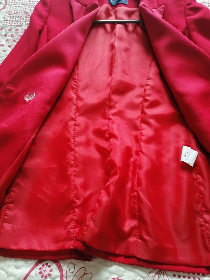 Veste/blazer rouge à manches longues - Taille 36 - Queen of Hearts - photo numéro 9