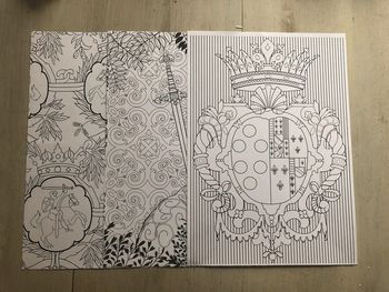lot de 3 coloriages neufs