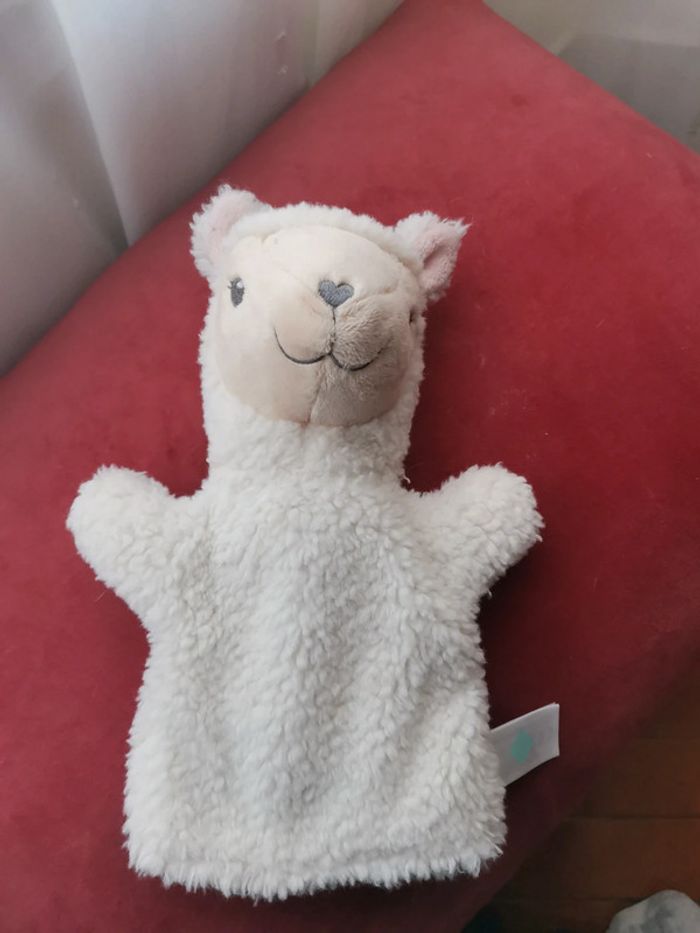 Marionnette peluche lama - photo numéro 2