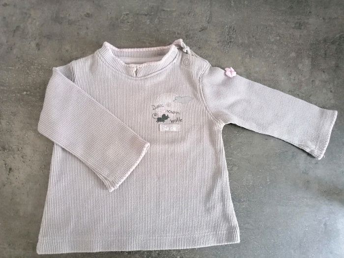 T-shirt manches longues La Compagnie des petits 3-6 mois