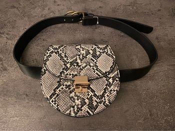Sac mango avec ceinture (porté autour de la taille)
