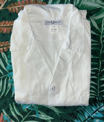 Blouse blanche collège lycée