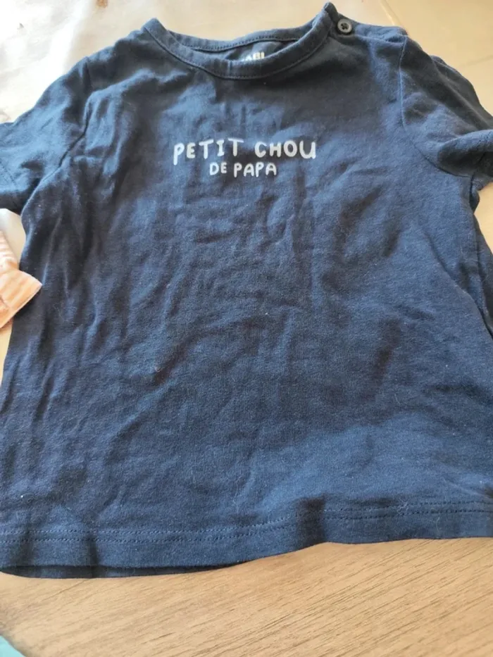 Lot de 4 t-shirts 9 mois - photo numéro 5
