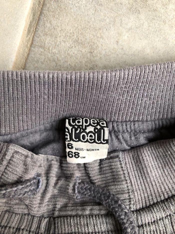 Pantalon bébé garçon Tape à l’œil 6 mois / 68 cm - photo numéro 6