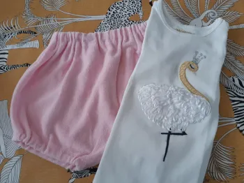 Lot short + tee shirt 2 ans