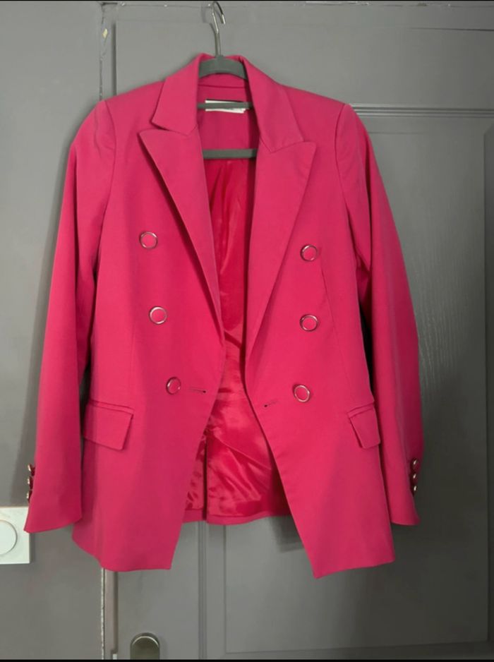 Veste blazer rose