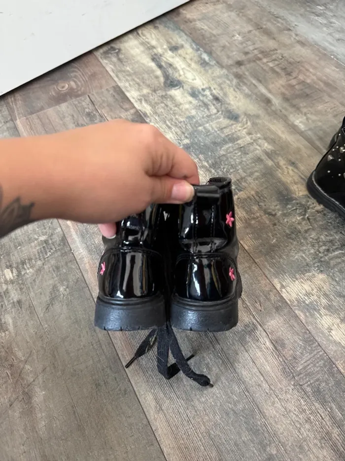 Bottines à lacets taille 22 - photo numéro 5