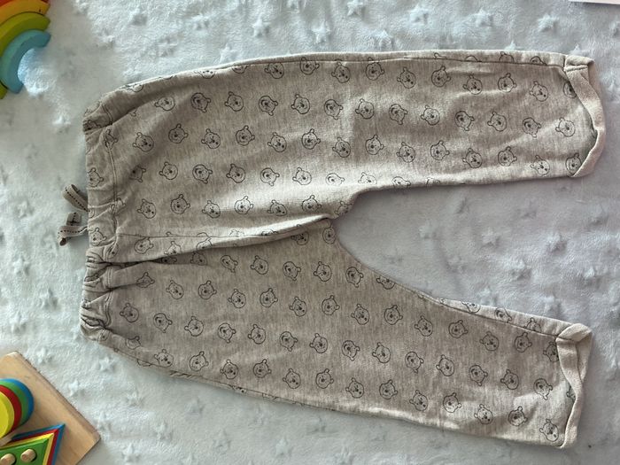 sarouel taille élastique et lien de serrage avec poches motifs winnie disney 24 mois - photo numéro 6