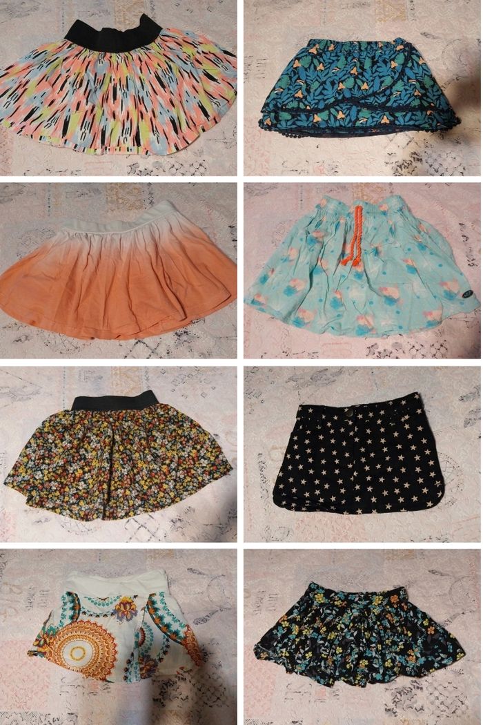 Lot 8 jupes 3ans
