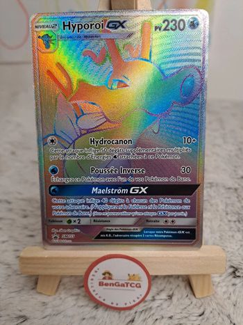 Carte Pokémon Hyporoi GX sm155 Promo Soleil & Lune Full Art