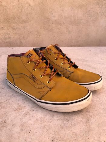 Baskets montantes Vans moutarde 37