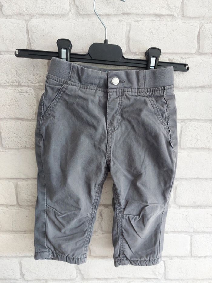 Pantalon doublé Obaibi taille 12 mois