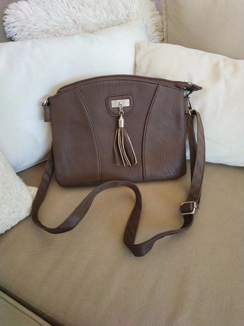Sac marron bandoulière