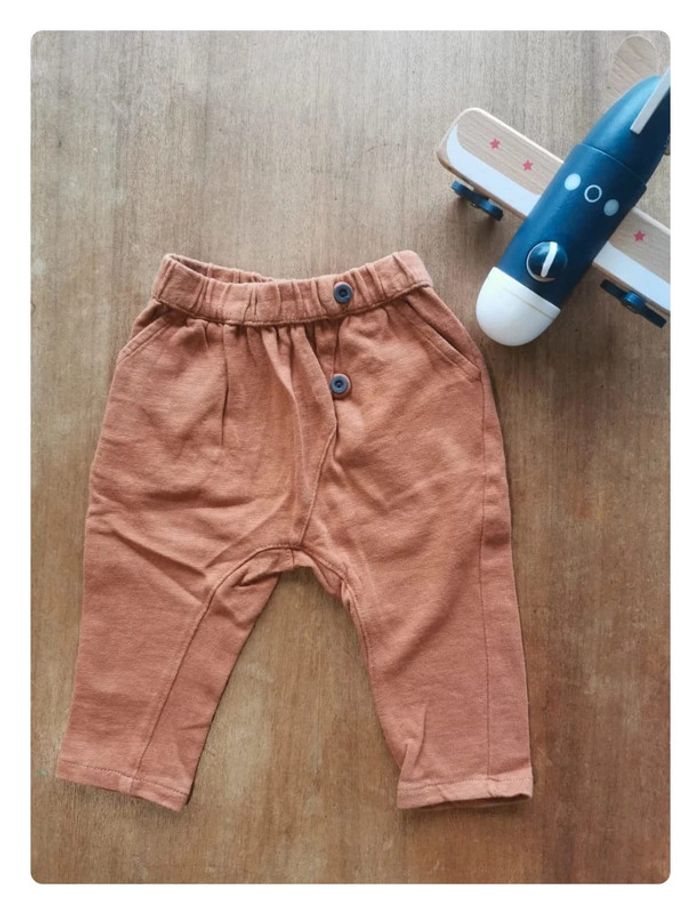 👶Ensemble Obaïbi Verbaudet tee-shirt et sarouel 6mois garçon 👶 - photo numéro 2