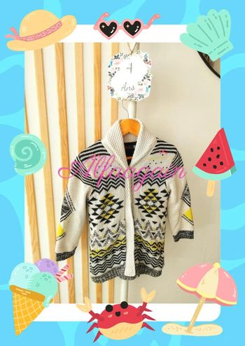 Gilet long polaire lolicat catimini 4ans