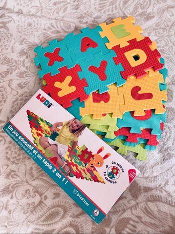 Tapis puzzle mousse Ludi