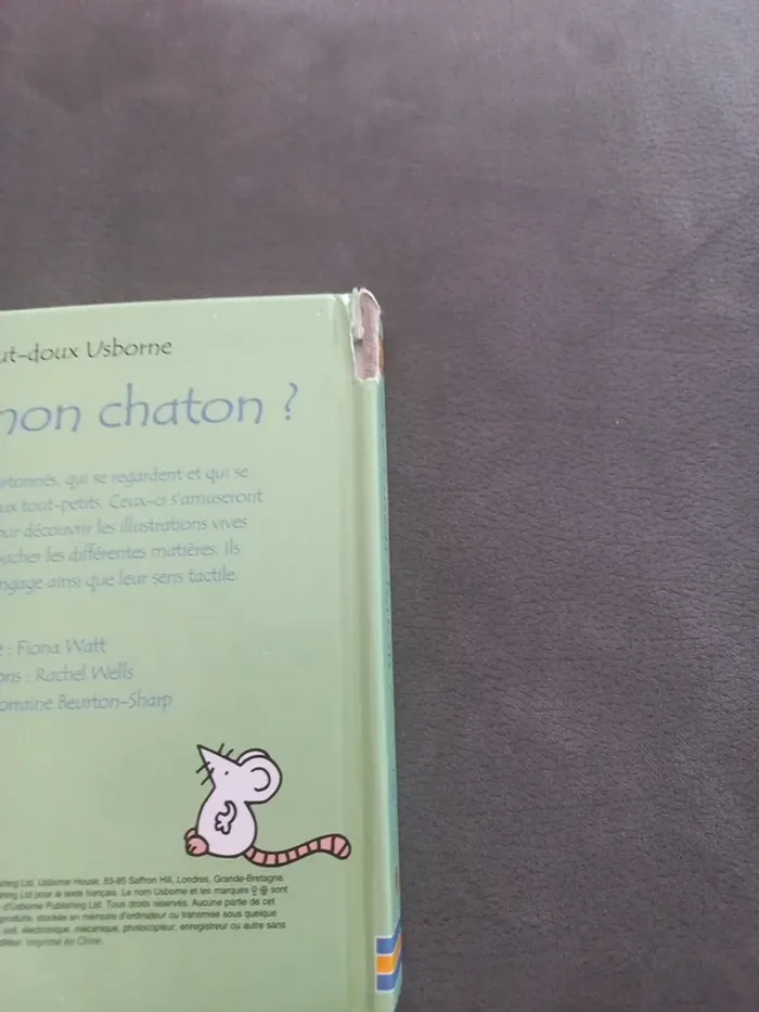 Livre cartonné ou est mon chaton bebe - photo numéro 5