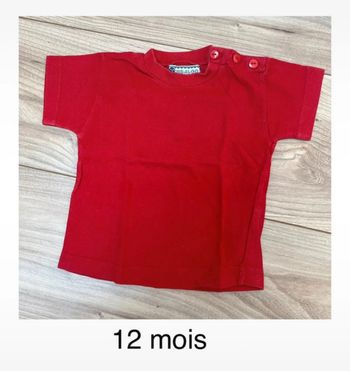Tee-shirt taille 12 mois
