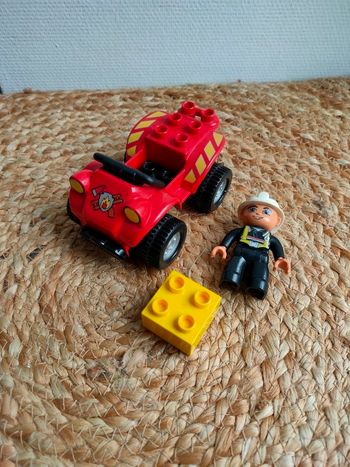Lot Lego Duplo Chef des pompiers 