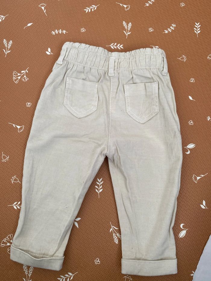 Pantalon paper bag 9 mois - photo numéro 2