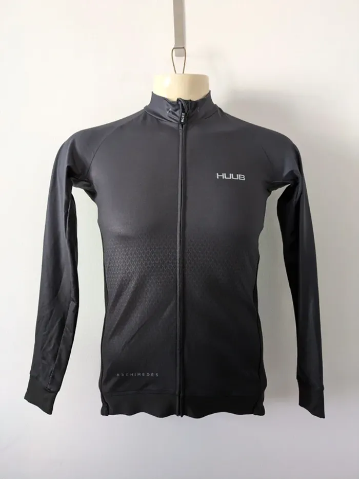 Maillot cyclisme veste zippé manches longues - Huub - taille S