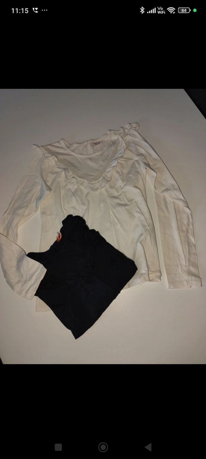 Lot tee shirt Tao 12 ans