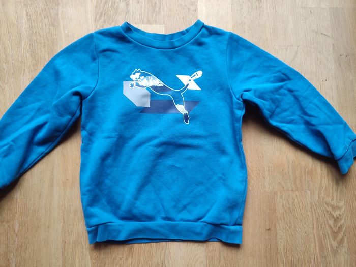 Sweat puma 3 ans bleu - photo numéro 2