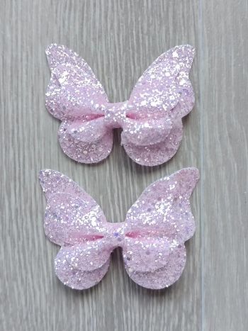 Lot de 2 barrettes pailletées à cheveux enfant