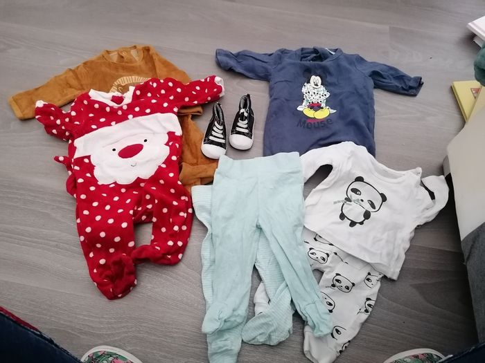 Lot 34 vêtements taille 3 mois garçon - photo numéro 7