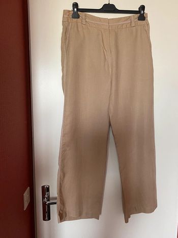 Pantalon rene Déry taille L marron clair