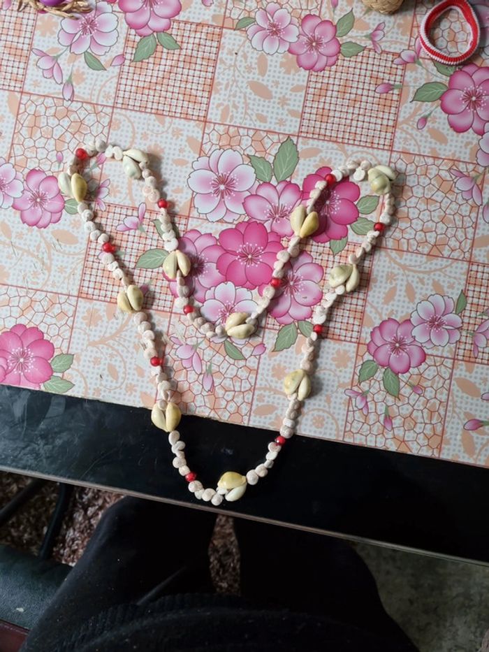 Collier en coquillage tahitien - photo numéro 2