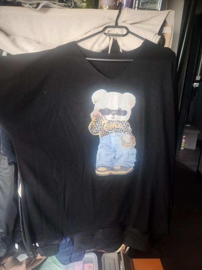 Pull léger ourson