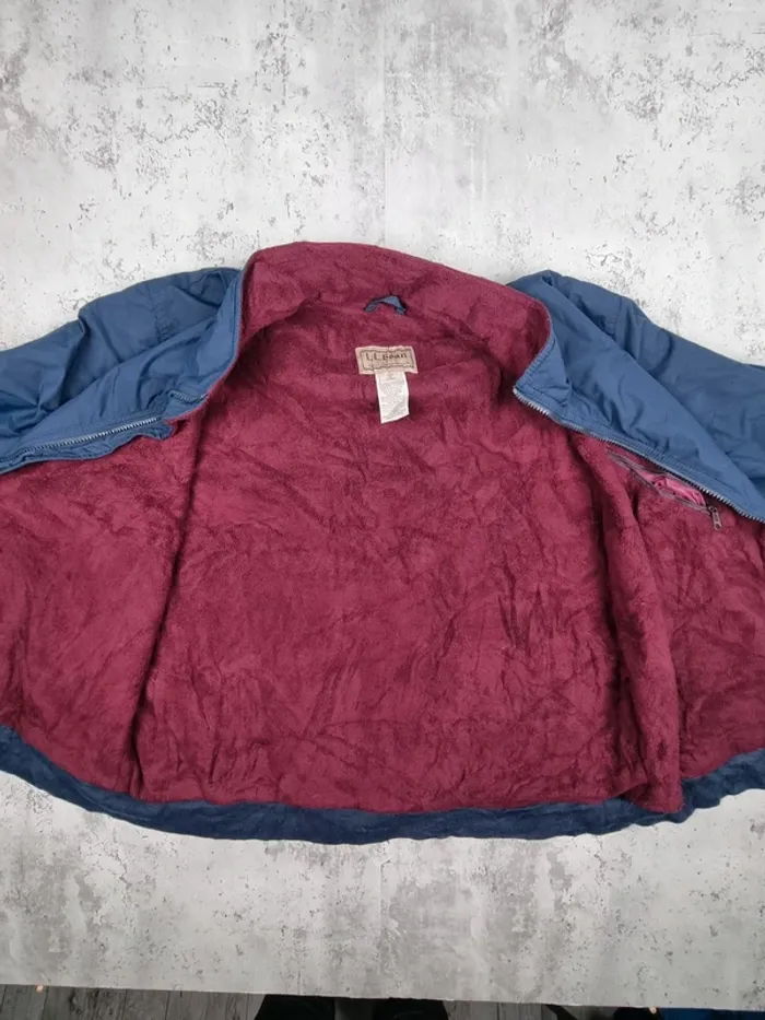 Doudoune L.L. Bean bleu marine – Taille L Homme (mesures en photo) - photo numéro 3