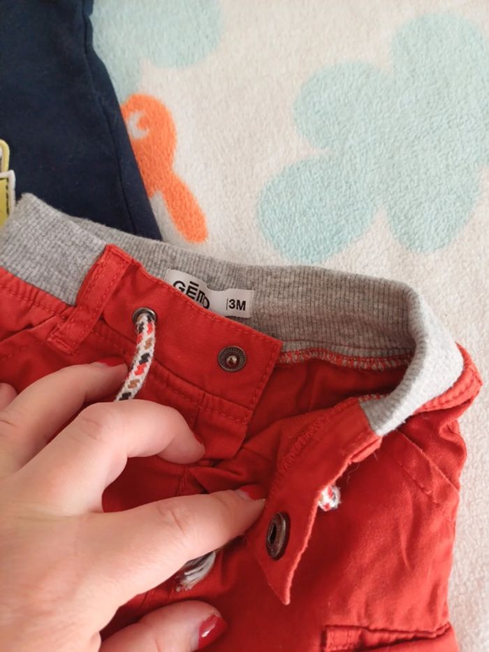 Ensemble pantalon et t-shirt 3 mois - photo numéro 2