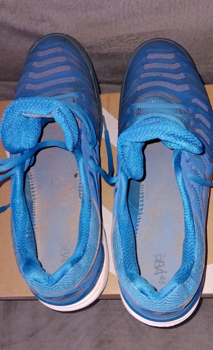 Paire de basket homme asics bleu - pointure : 45 - photo numéro 6