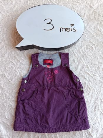 Robe Fille 3 mois Tissaia