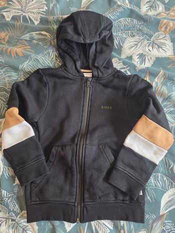 Gilet zippé boss 6ans