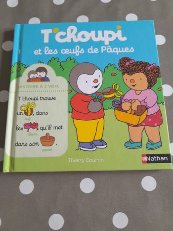 Livre Tchoupi et les œufs de Pâques 