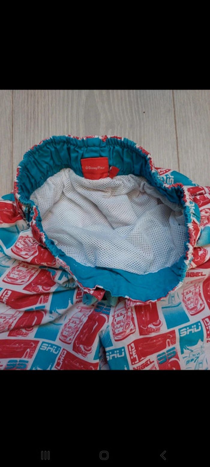 Short de bain Disney Cars taille 6 ans - photo numéro 4